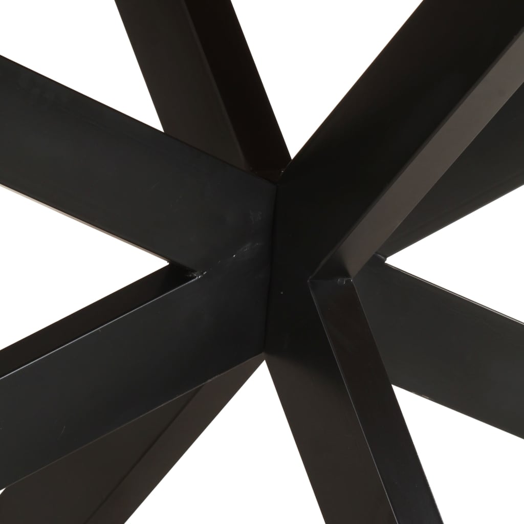 spisebord 240x100x75 cm massivt genbrugstræ