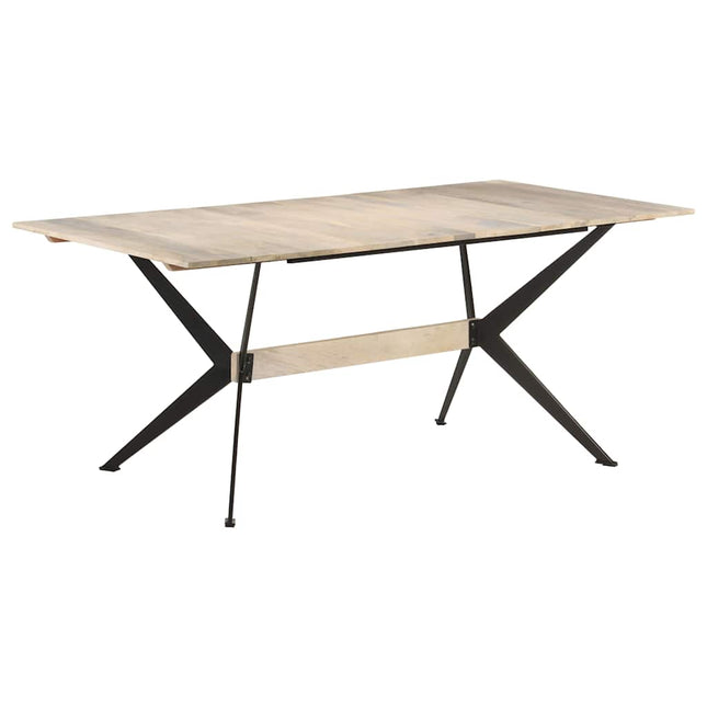 spisebord 180x90x76 cm massivt mangotræ