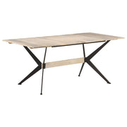spisebord 180x90x76 cm massivt mangotræ