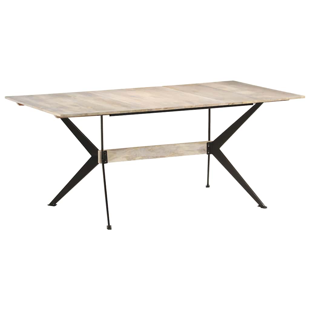 spisebord 180x90x76 cm massivt mangotræ