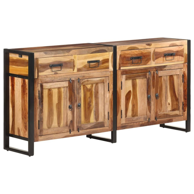 skænk 172x35x80 cm massivt akacietræ med honningfarvet finish