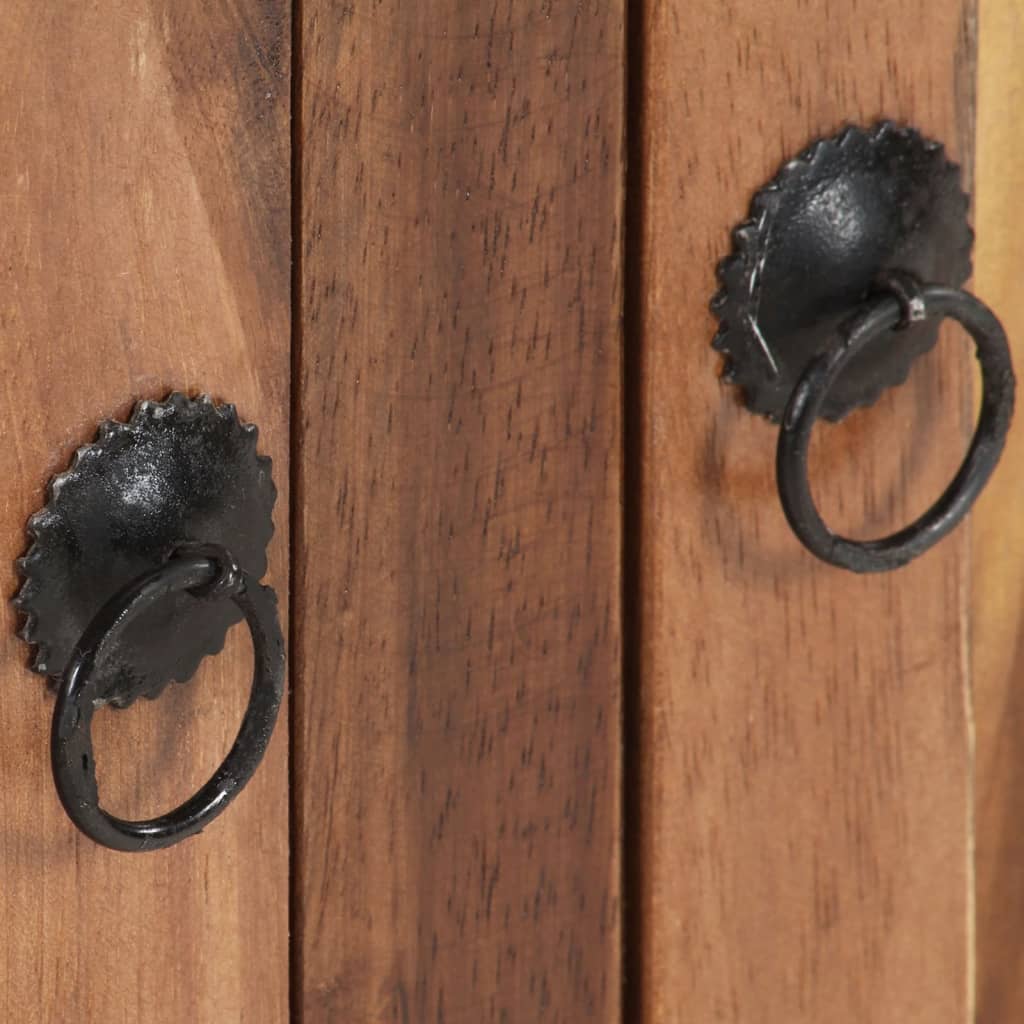 skænk 172x35x80 cm massivt akacietræ med honningfarvet finish