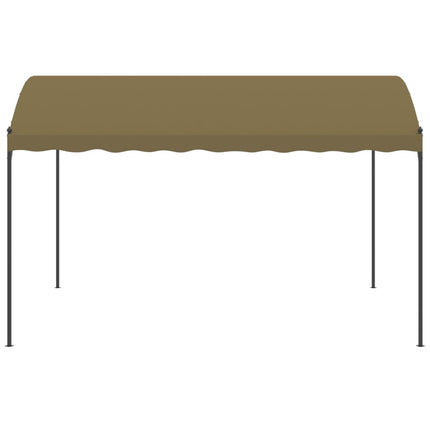 pavillon 4x3x2,6 m 180 g/m² gråbrun