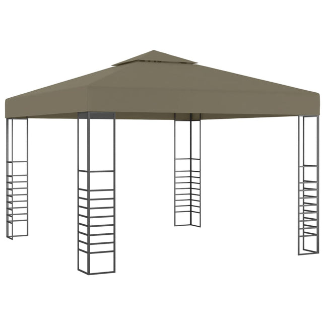 havetelt 3x3 m 180 g/m² gråbrun
