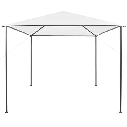havepavillon 3x3x2,9 m 180 g/m² hvid