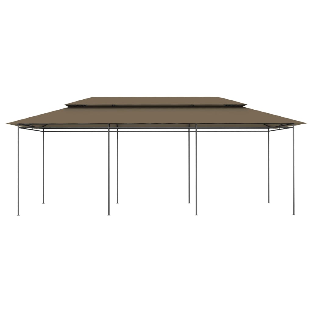 pavillon 600x298x270 cm 180 g/m² gråbrun