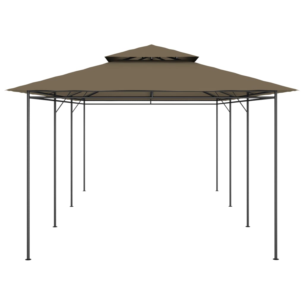 pavillon 600x298x270 cm 180 g/m² gråbrun