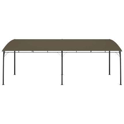 havemarkise 6x3x2,55 m gråbrun