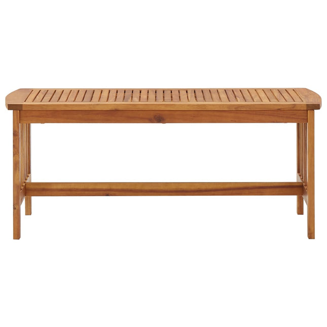 sofabord 102x50x43 cm massivt akacietræ