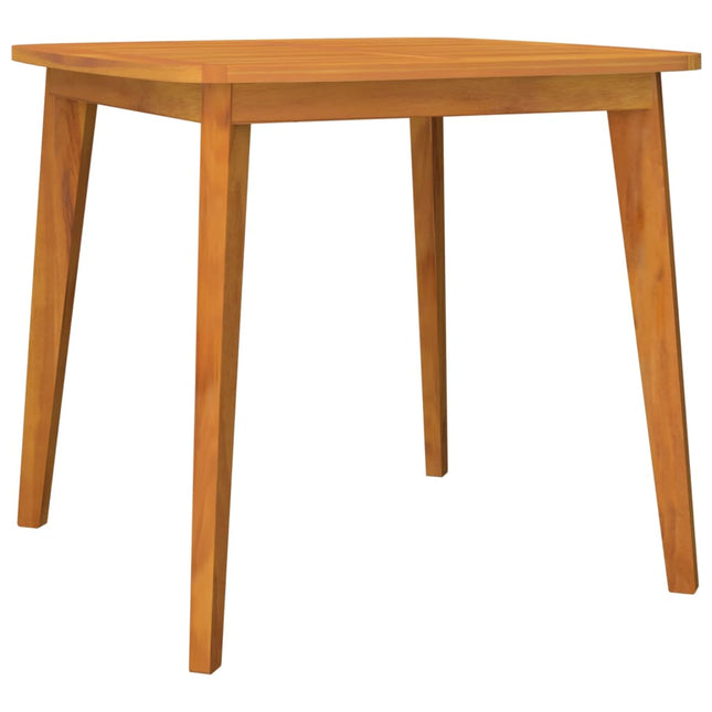 havebord 85x85x75 cm massivt akacietræ