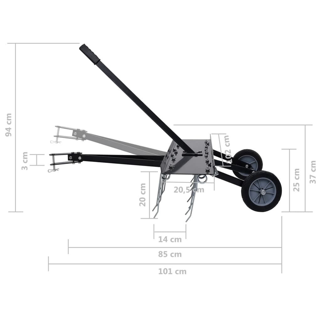 plænelufter til havetraktor 100 cm