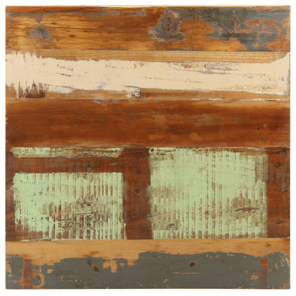 bistrobord 50x50x75 cm firkantet massivt genbrugstræ