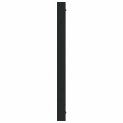 stel til arbejdsbænk 2 stk. 55x(69-95,5) cm metal sort