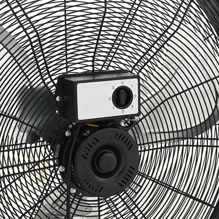 industriel ventilator 77 cm 187,7 W sort