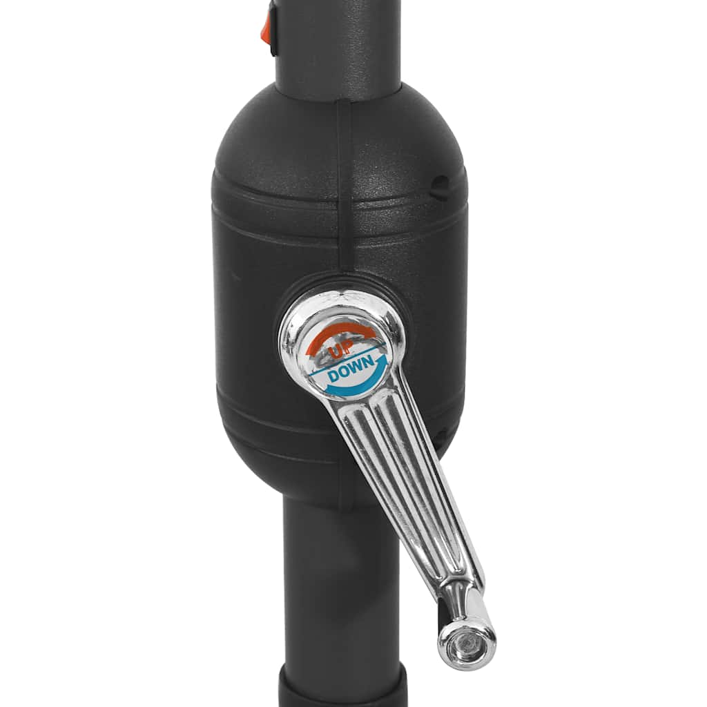 haveparasol med LED-lys 400 cm azurblå