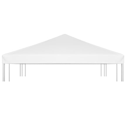 pavillontopdække 270 g/m² 3x3 m hvid