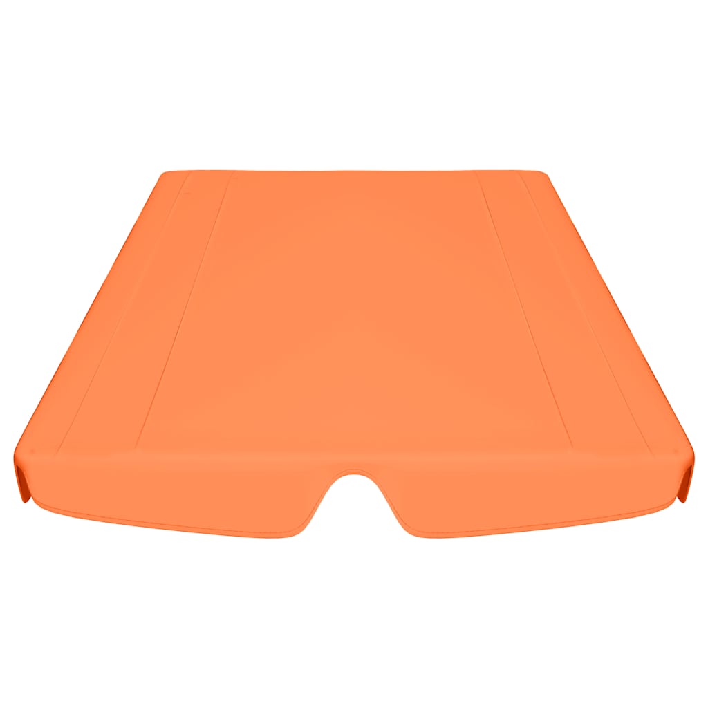 baldakin til havegynge 188/168x145/110 cm orange