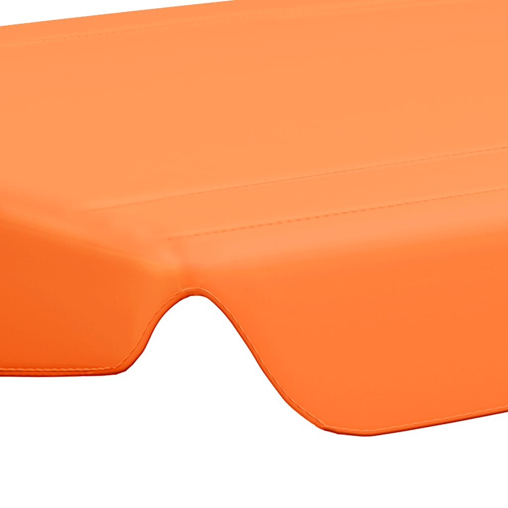 baldakin til havegynge 188/168x145/110 cm orange