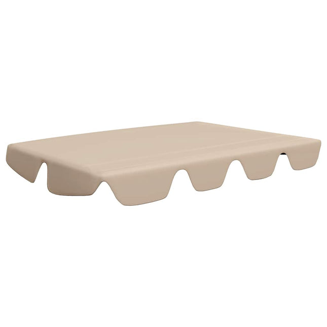 baldakin til havegynge 150/130x105/70 cm beige