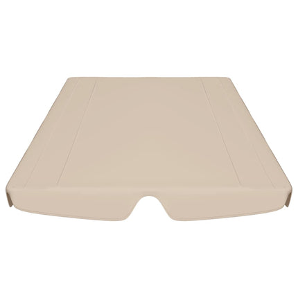 baldakin til havegynge 150/130x105/70 cm beige