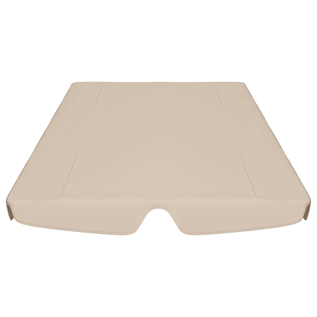 baldakin til havegynge 150/130x105/70 cm beige