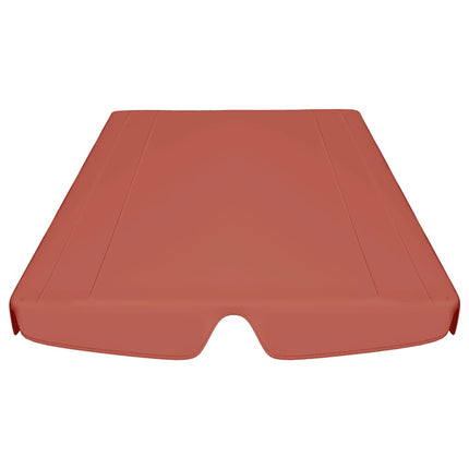 baldakin til havegynge 150/130x105/70 cm terrakottafarvet
