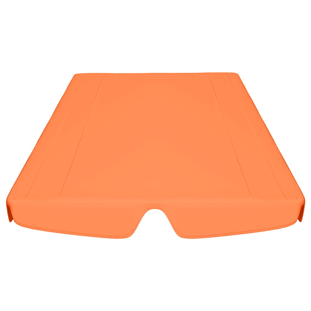 baldakin til havegynge 150/130x105/70 cm orange