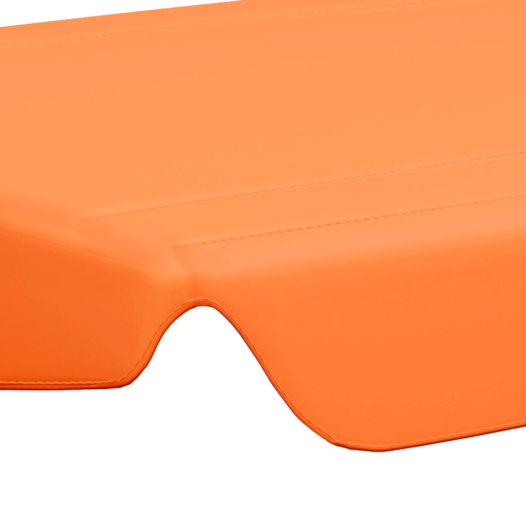 baldakin til havegynge 150/130x105/70 cm orange