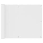 altanafskærmning 75x400 cm oxfordstof hvid