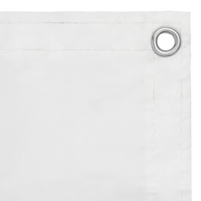 altanafskærmning 75x400 cm oxfordstof hvid