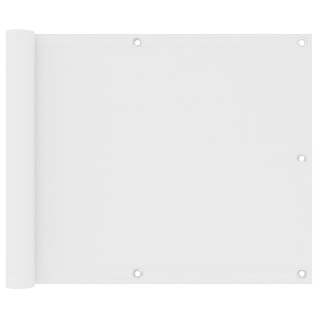 altanafskærmning 75x500 cm oxfordstof hvid