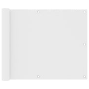 altanafskærmning 75x600 cm oxfordstof hvid