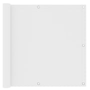 altanafskærmning 90x500 cm oxfordstof hvid