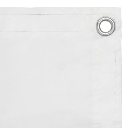 altanafskærmning 120x300 cm oxfordstof hvid