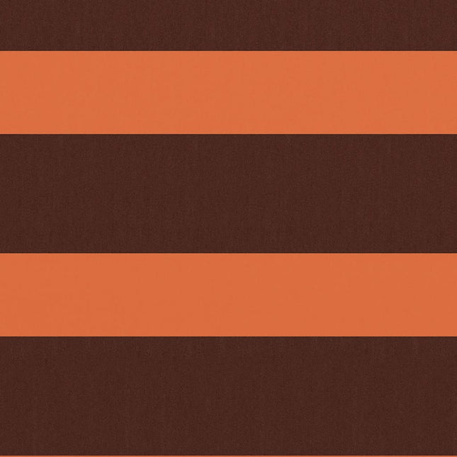 altanafskærmning 120x400 cm oxfordstof orange og brun