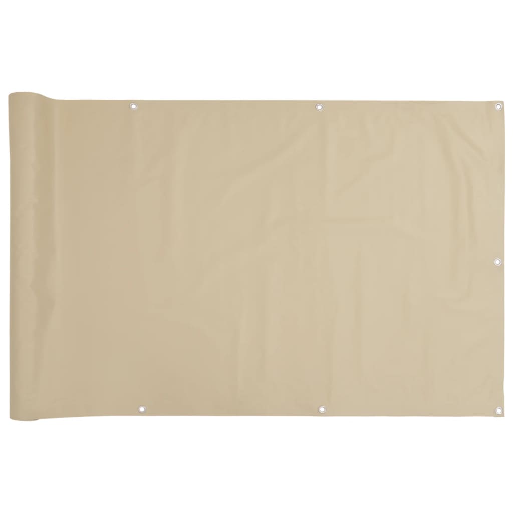 altanafskærmning 90x300 cm oxfordstof beige