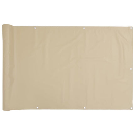 altanafskærmning 90x500 cm oxfordstof beige