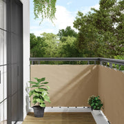 altanafskærmning 90x500 cm oxfordstof beige