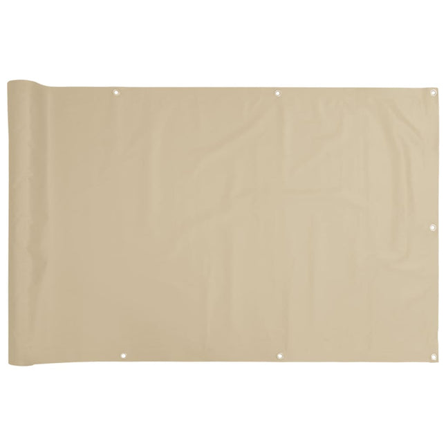 altanafskærmning 120x300 cm oxfordstof beige