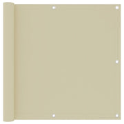 altanafskærmning 90x300 cm oxfordstof cremefarvet