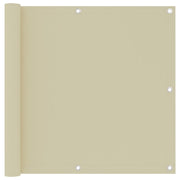 altanafskærmning 90x500 cm oxfordstof cremefarvet