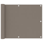 altanafskærmning 75x300 cm oxfordstof gråbrun