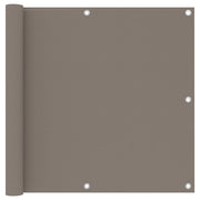 altanafskærmning 90x300 cm oxfordstof gråbrun