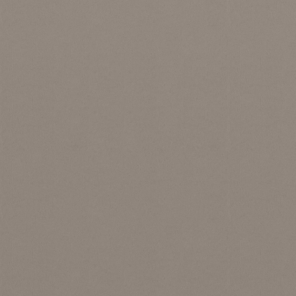 altanafskærmning 90x600 cm oxfordstof gråbrun