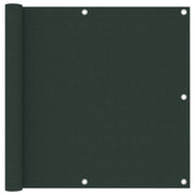 altanafskærmning 90x500 cm oxfordstof mørkegrøn