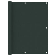 altanafskærmning 120x600 cm oxfordstof mørkegrøn