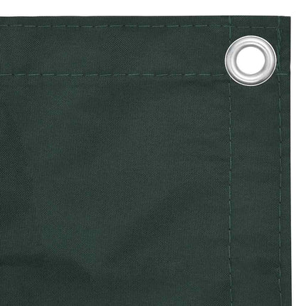 altanafskærmning 120x600 cm oxfordstof mørkegrøn
