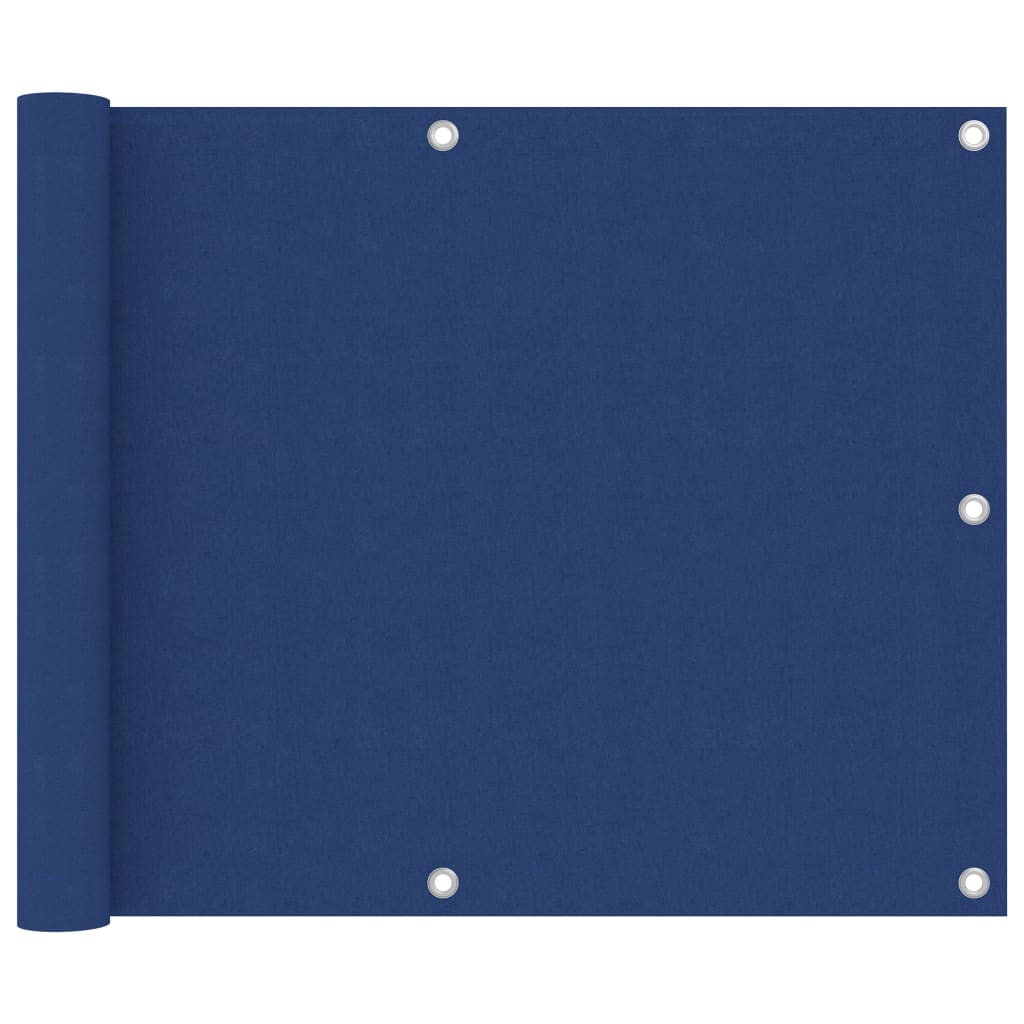 altanafskærmning 75x500 cm oxfordstof blå billede