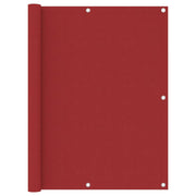 altanafskærmning 120x300 cm oxfordstof rød