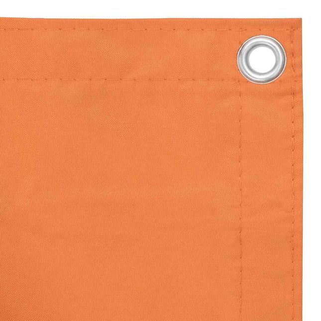 altanafskærmning 75x300 cm oxfordstof orange